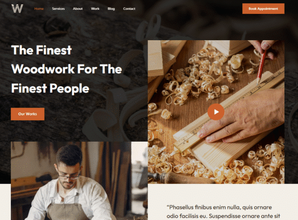 Carpenter Website 1