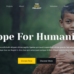 Charity Website Development
